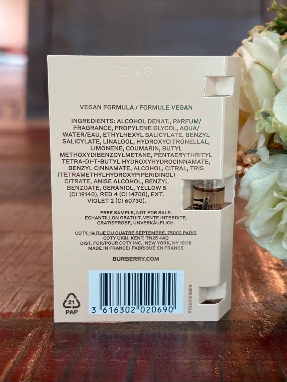NEW Burberry GODDESS Fragrance SPRAY Sample!